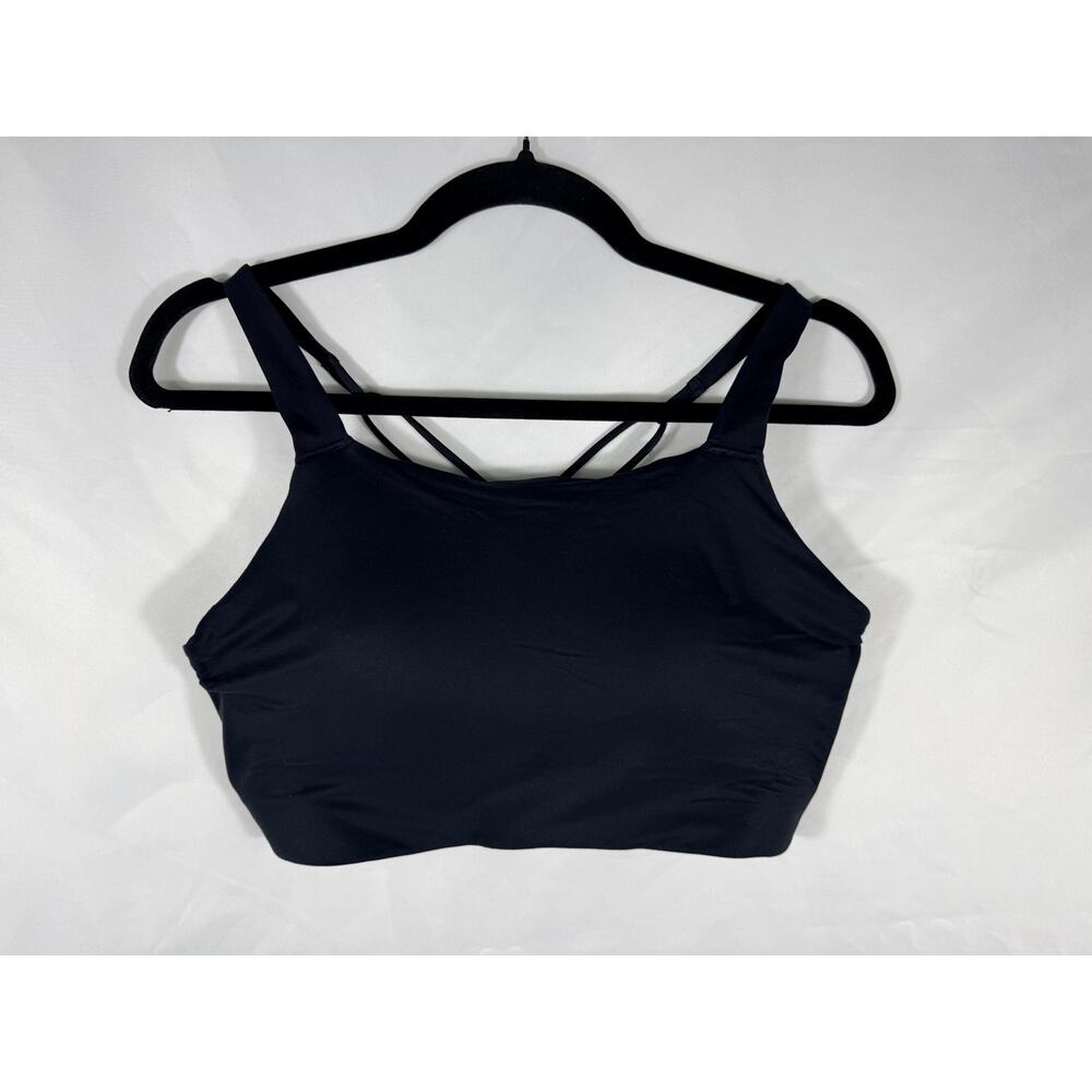 Nike Dri-FIT Racerback Sports Bra - Black - Women's Size XL